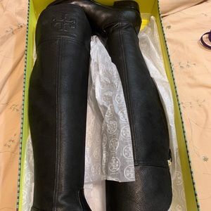 Tory Burch over the knee boots
